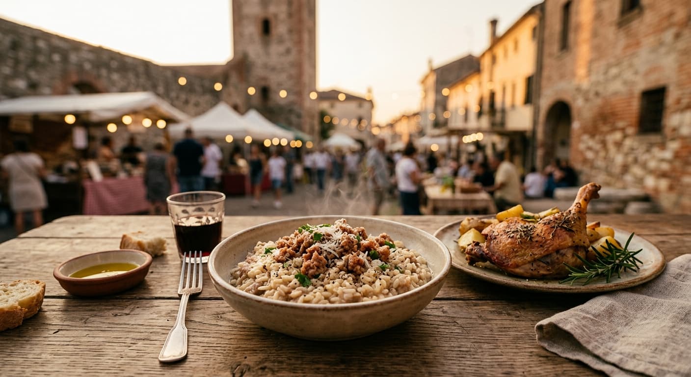 Antica Sagra San Giacomo e Festa del Riso al Pisto e Anitra al Forno