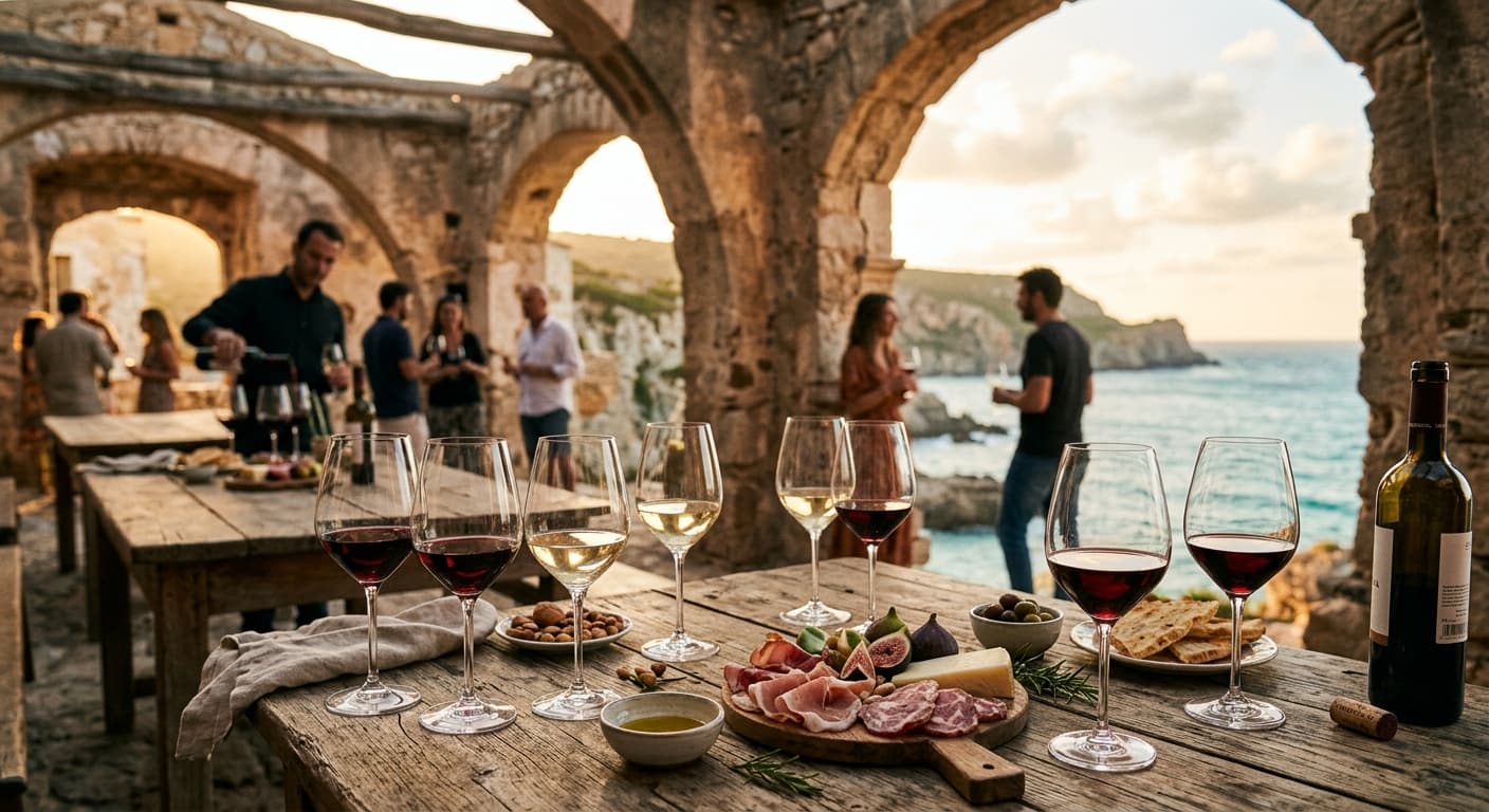 Calici in Tonnara a Portoscuso