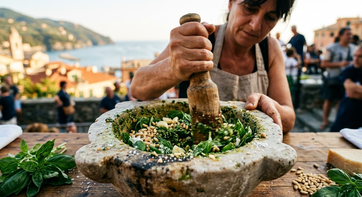 Campionato Mondiale di Pesto Genovese al Mortaio