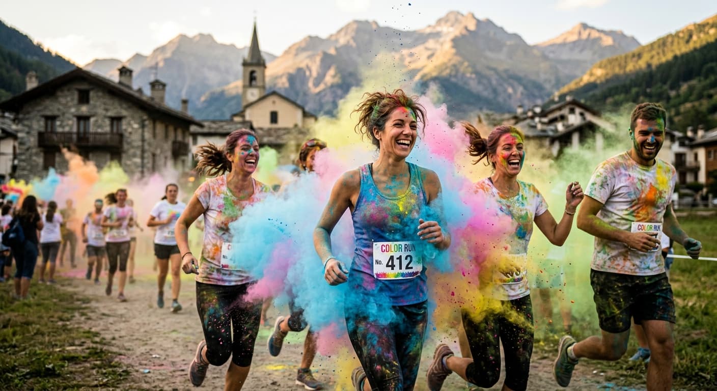 Color Run di Châtillon