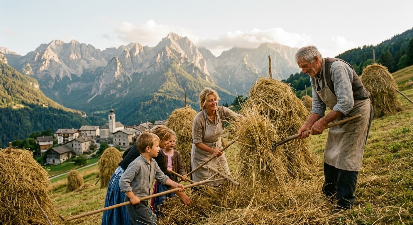 Fasjn La Mede - Festa della Fienagione a Sutrio