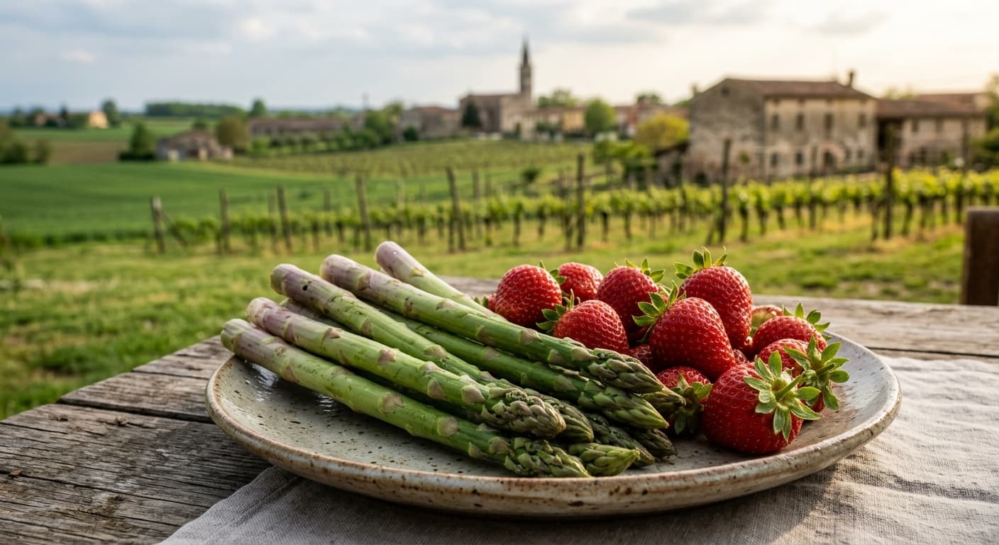 Festa dell'asparago di Badoere IGP e della fragola