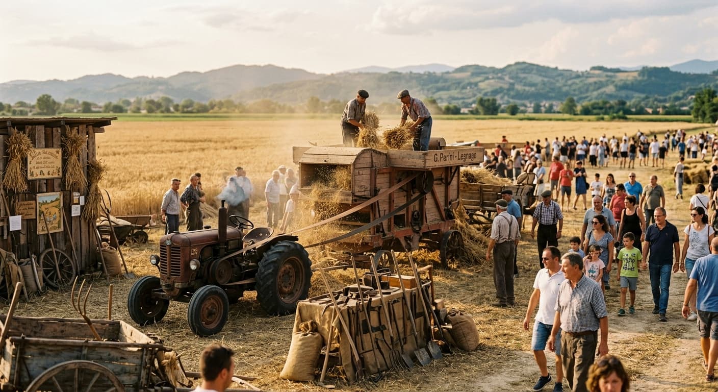 Festa della Trebbiatura a Monte Magrè