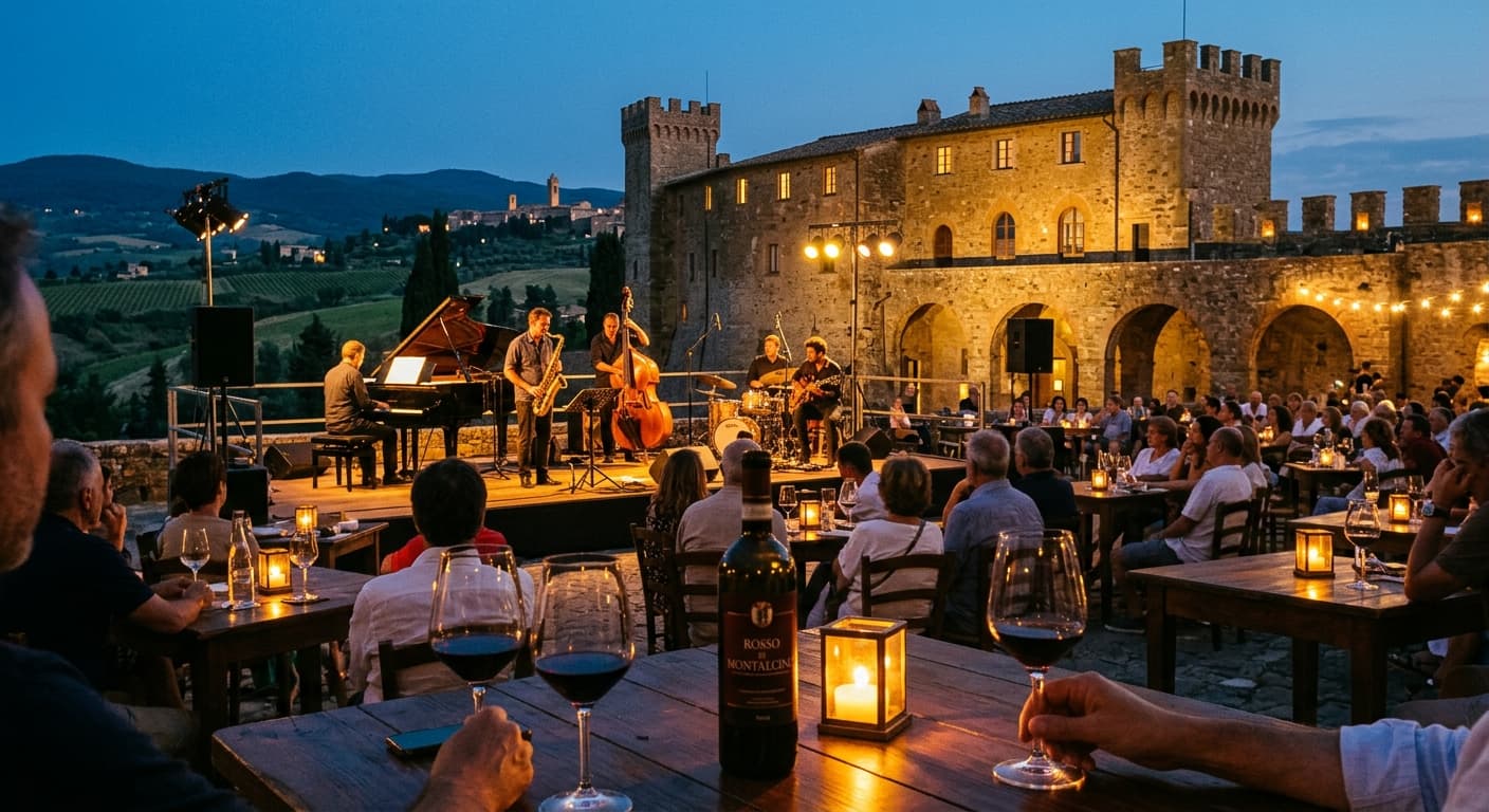 Jazz & Wine in Montalcino