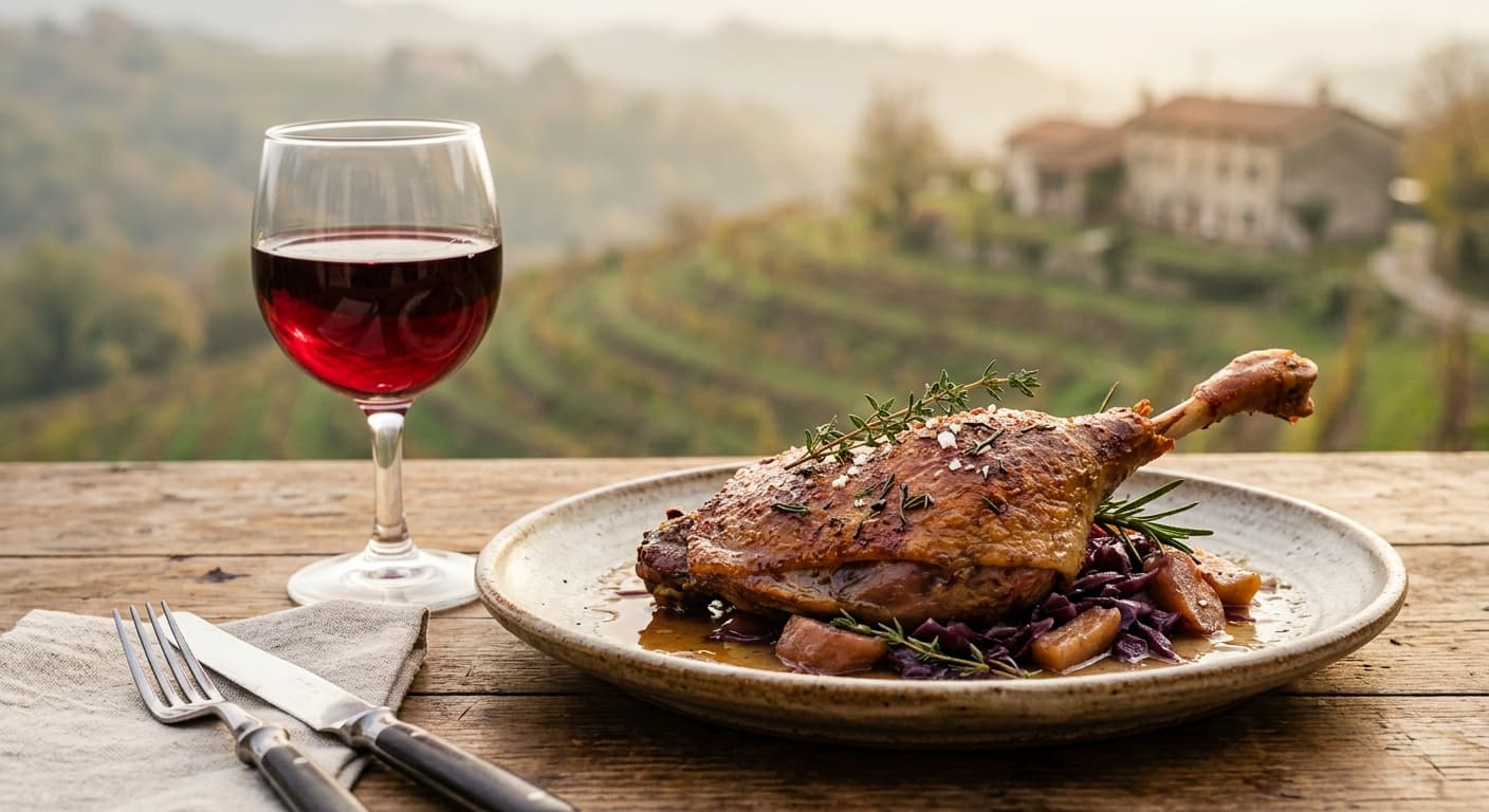 L’oca e il vin novello