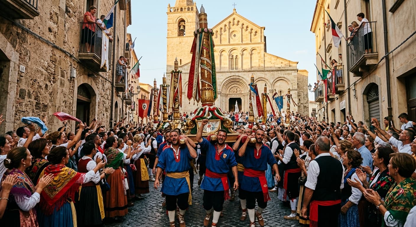 La Discesa dei Candelieri