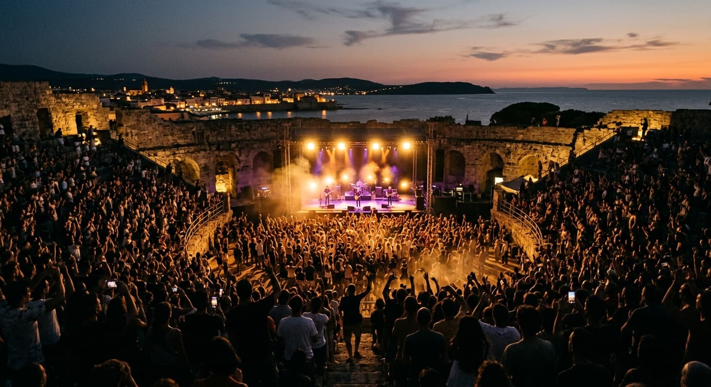 Litfiba in concerto ad Alghero