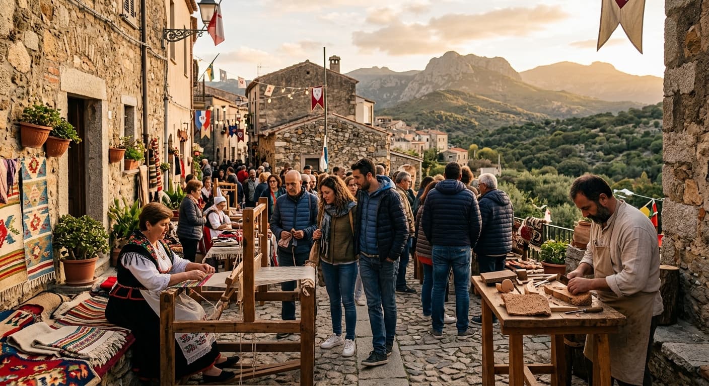 Primavera nel cuore della Sardegna a Villagrande Strisaili