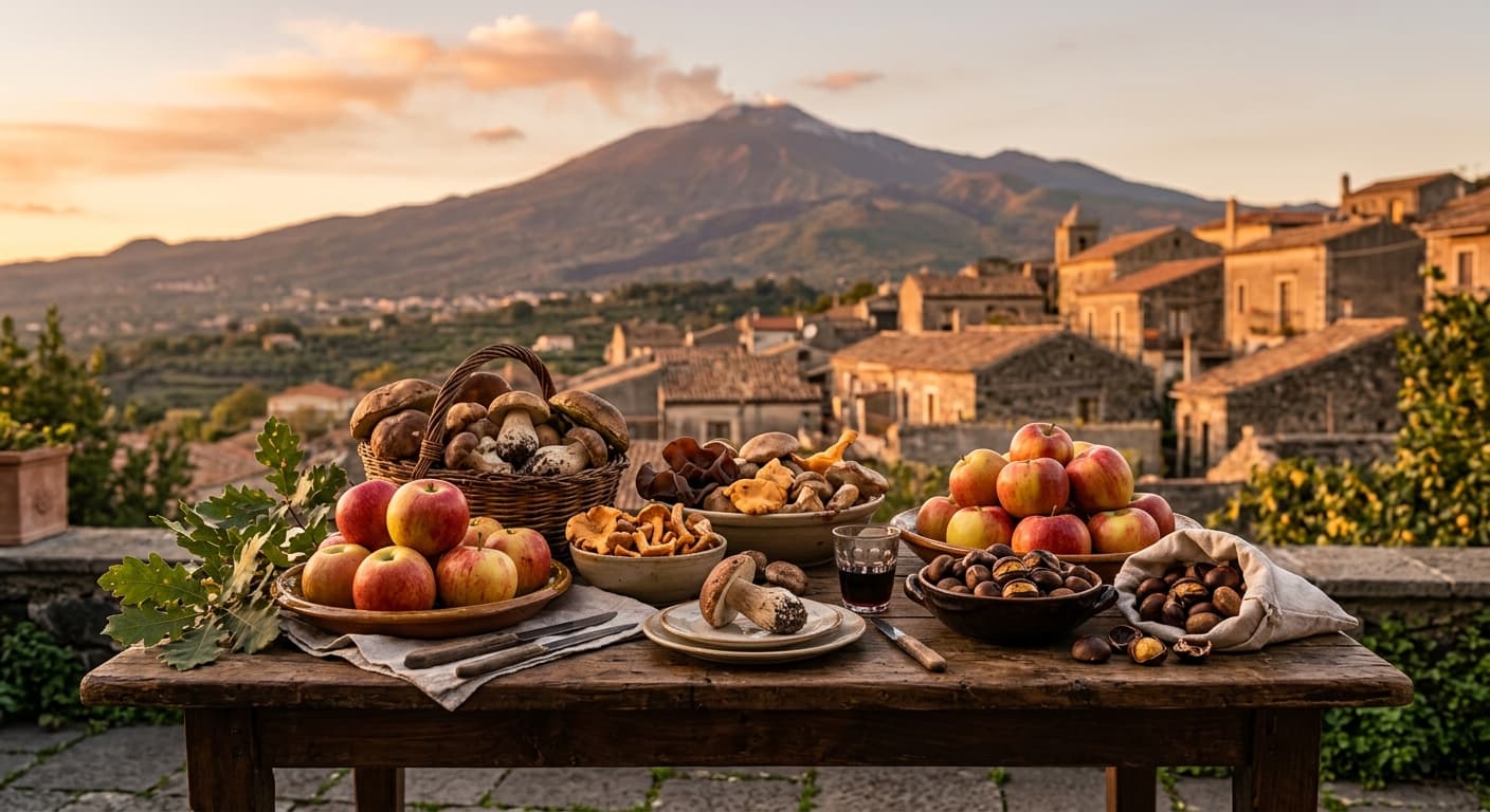 Sagra del fungo, delle mele e delle castagne dell’Etna