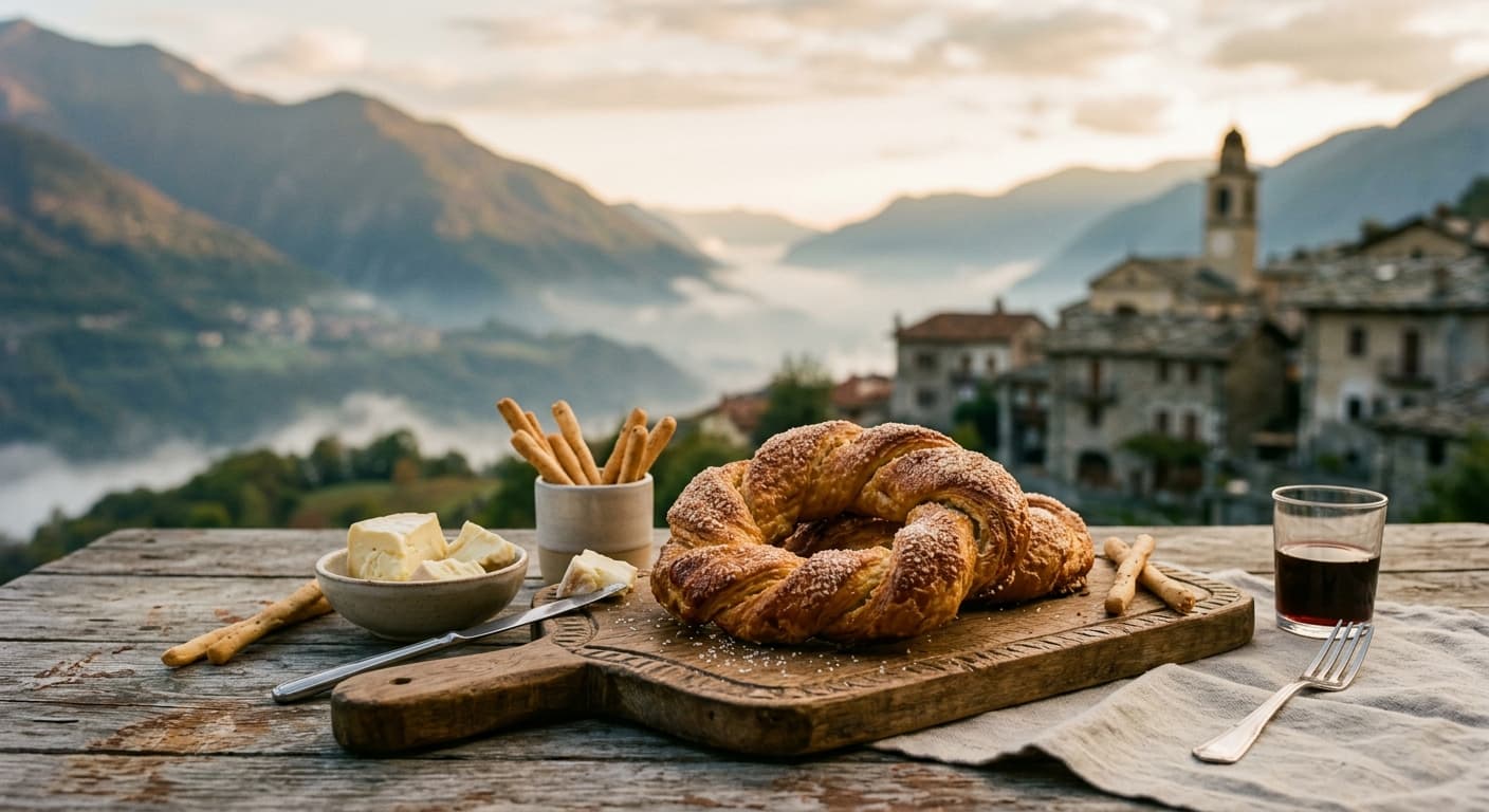 Sagra del Torcetto, Grissino e Toma di Lanzo