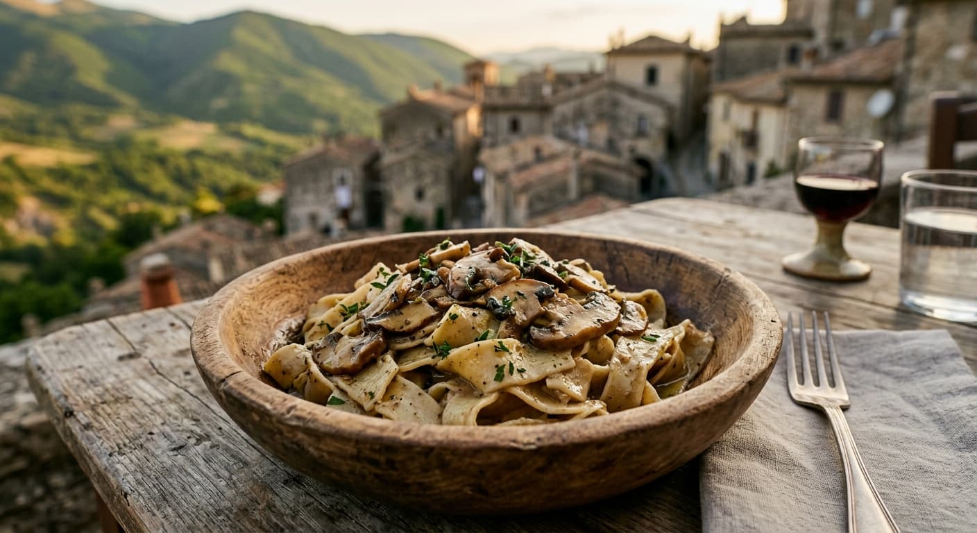 Sagra delle tacchie ai funghi porcini