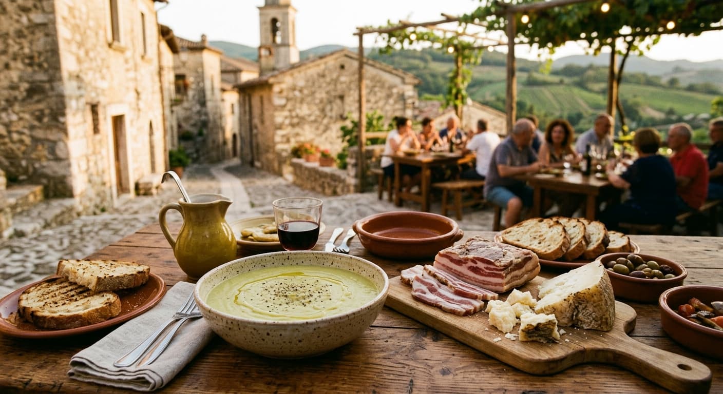 Sagra Pancetta, fave e pecorino