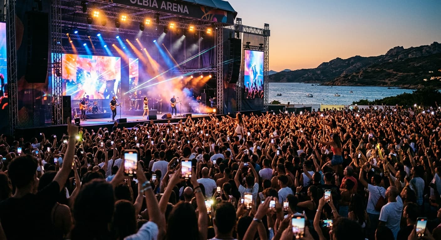 Ultimo in concerto a Olbia