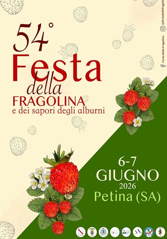 Festa della Fragolina e dei Sapori degli Alburni