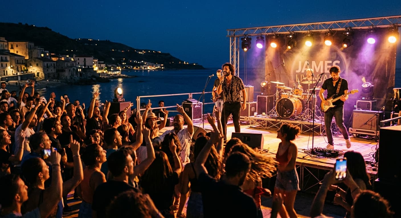 Concerto Pop Rock con la James Live Band