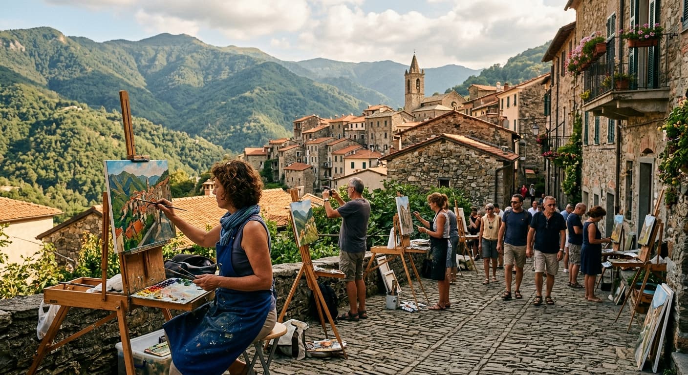 CONCORSO DI PITTURA ESTEMPORANEA “Scorci di Crocefieschi”