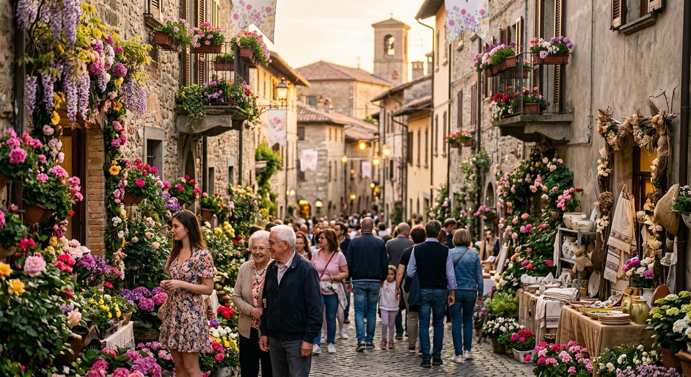 Festa della primavera in fiore