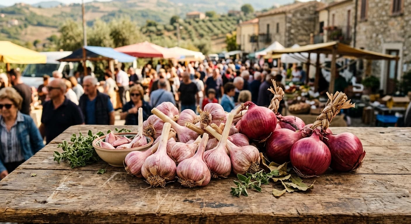 Fiera della Cipolla e dell'aglio rosa