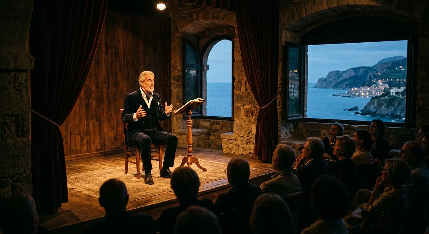 Michele Placido in "Serata d'Onore"