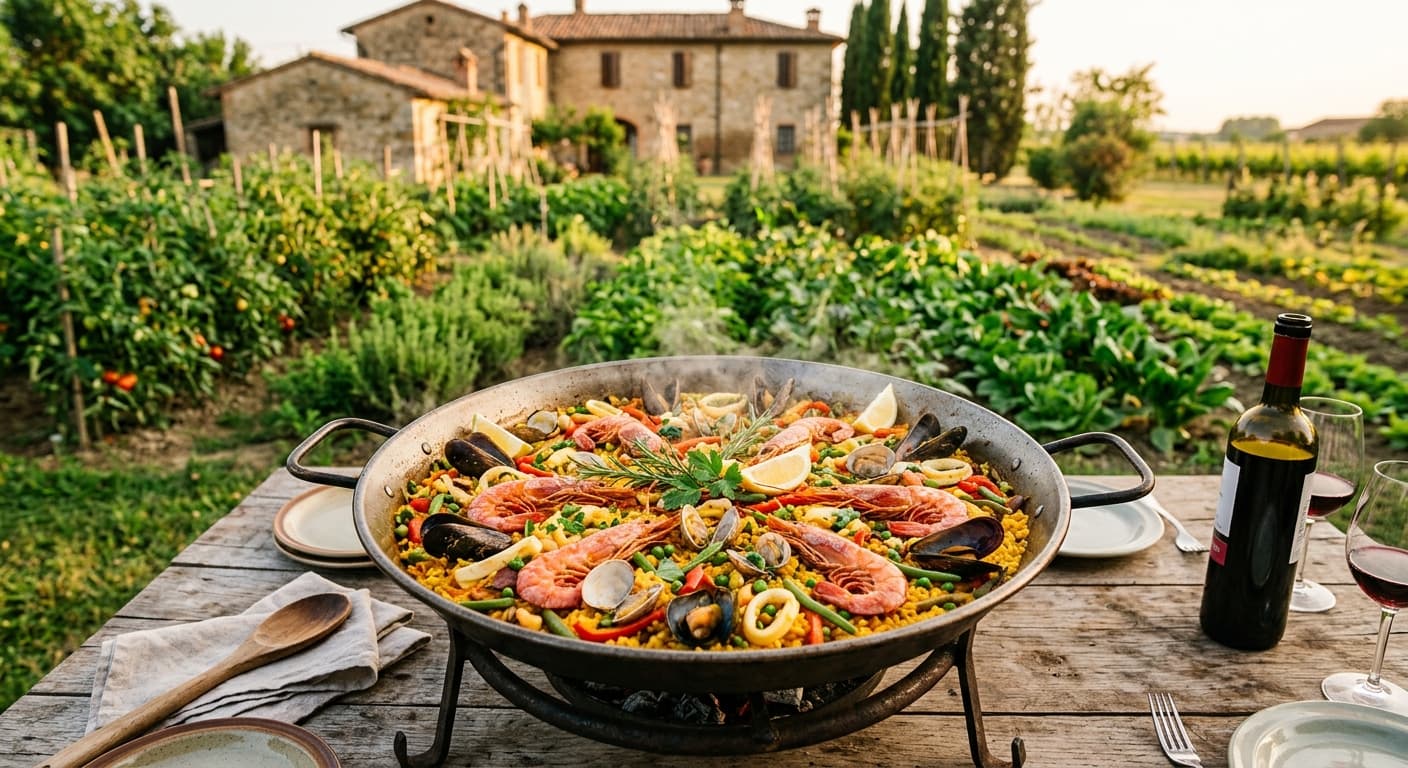 Paella negli Orti