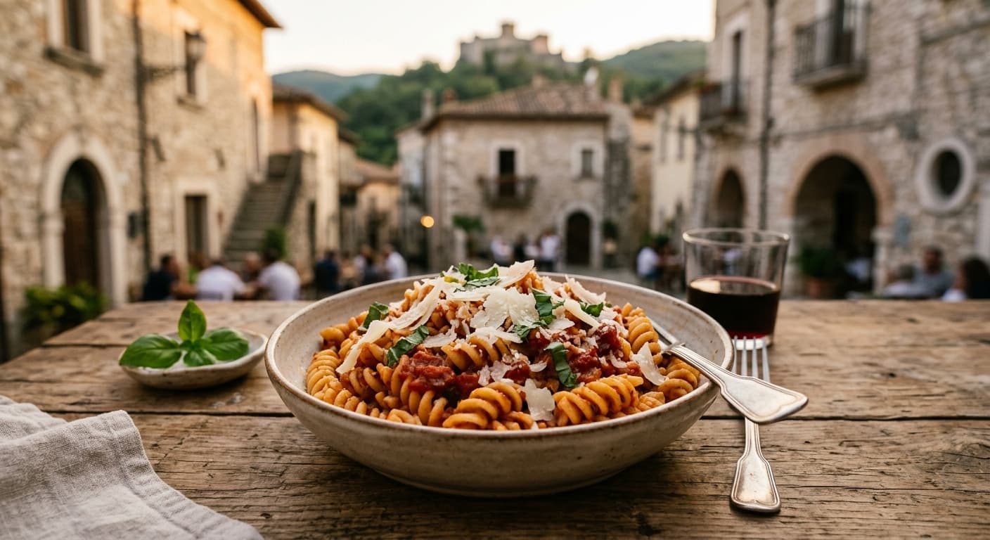Porziuncola, Sagra dei Fusilli e del Formaggio Pecorino