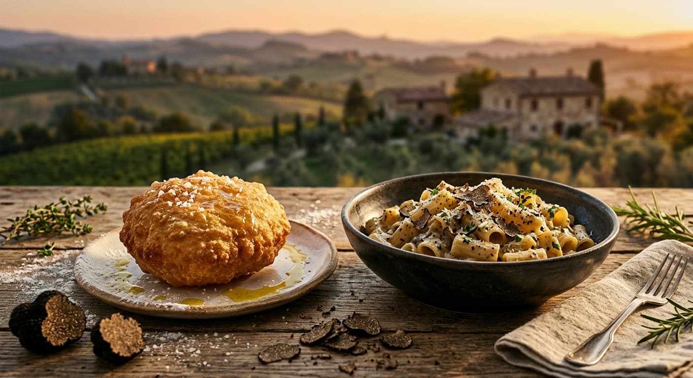 Sagra della crispella e mezzemaniche al tartufo