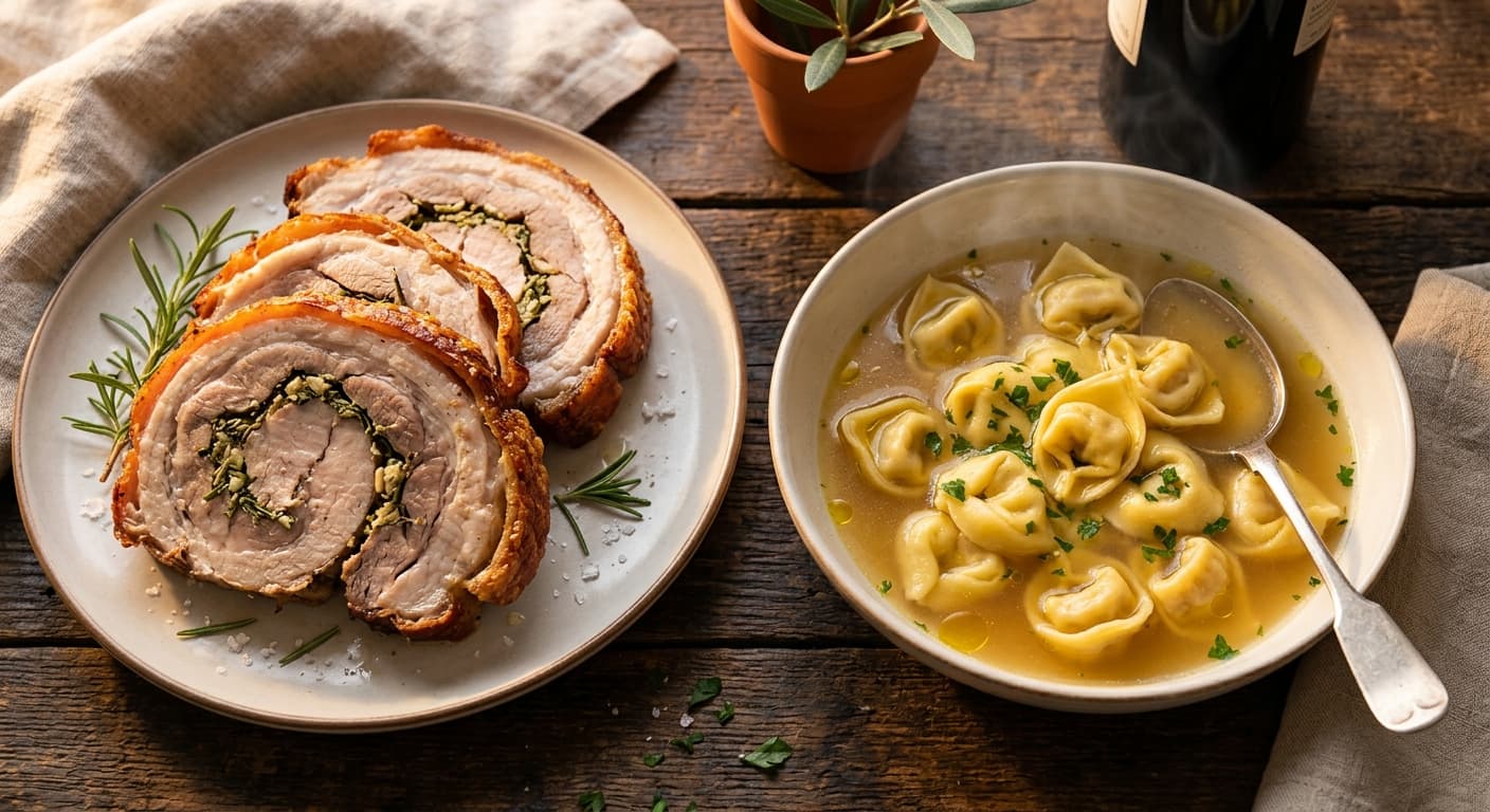 Sagra della porchetta e del tortellino