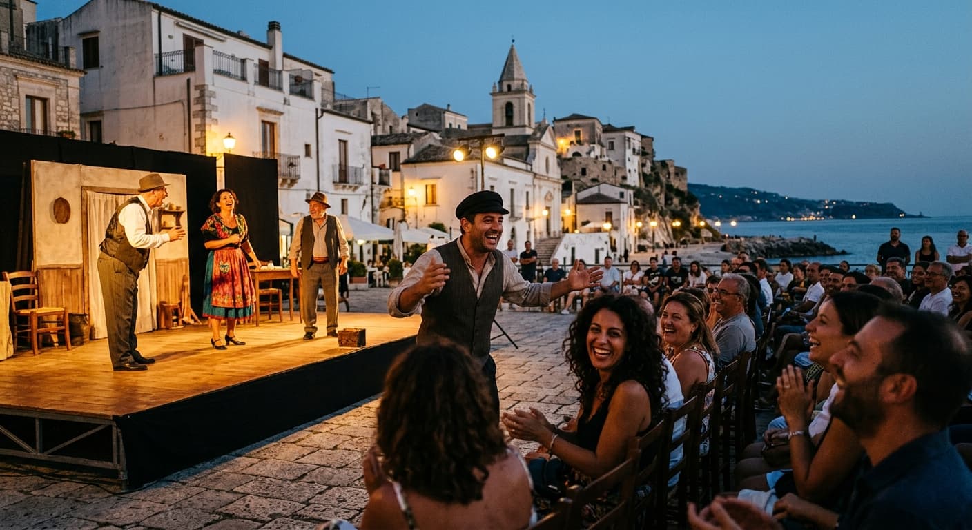 Teatro in Dialetto: "U Mortu Pigghiau Scangiu"