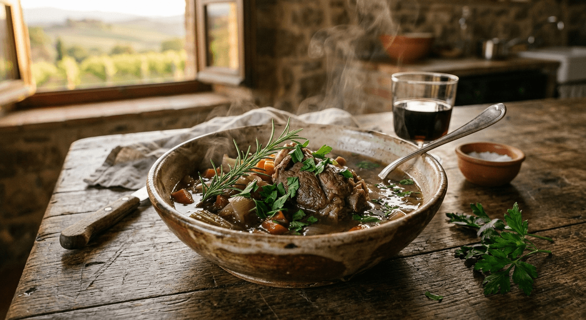 Carne di capra acqua e sale