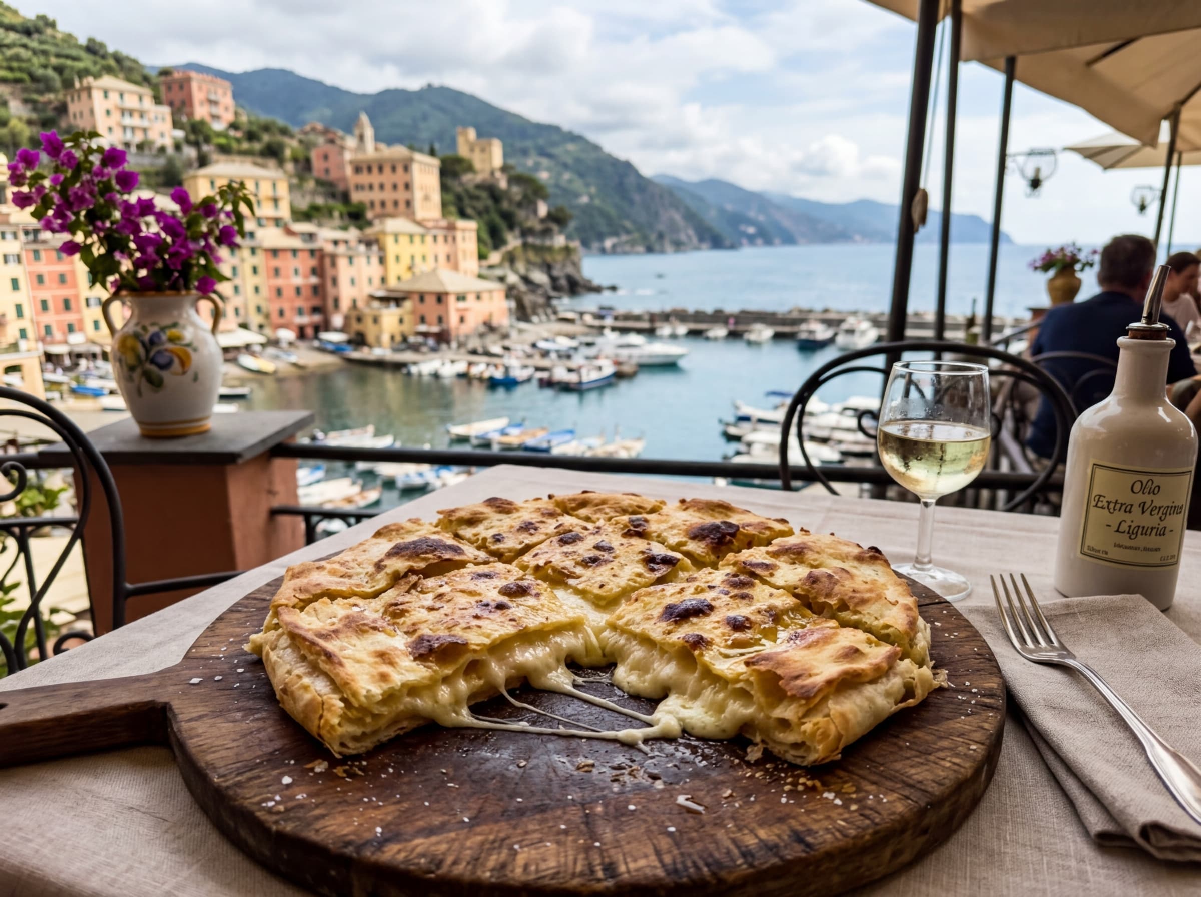 Focaccia di Recco al Formaggio