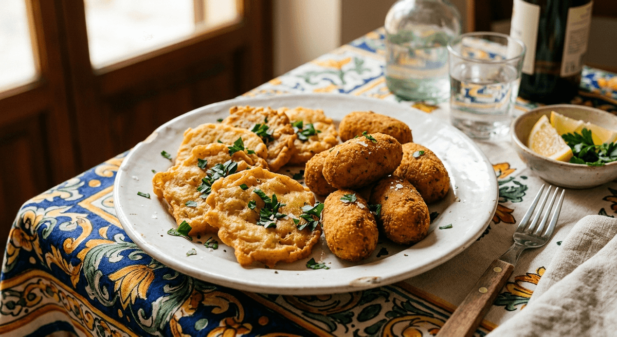 Panelle e crocchè