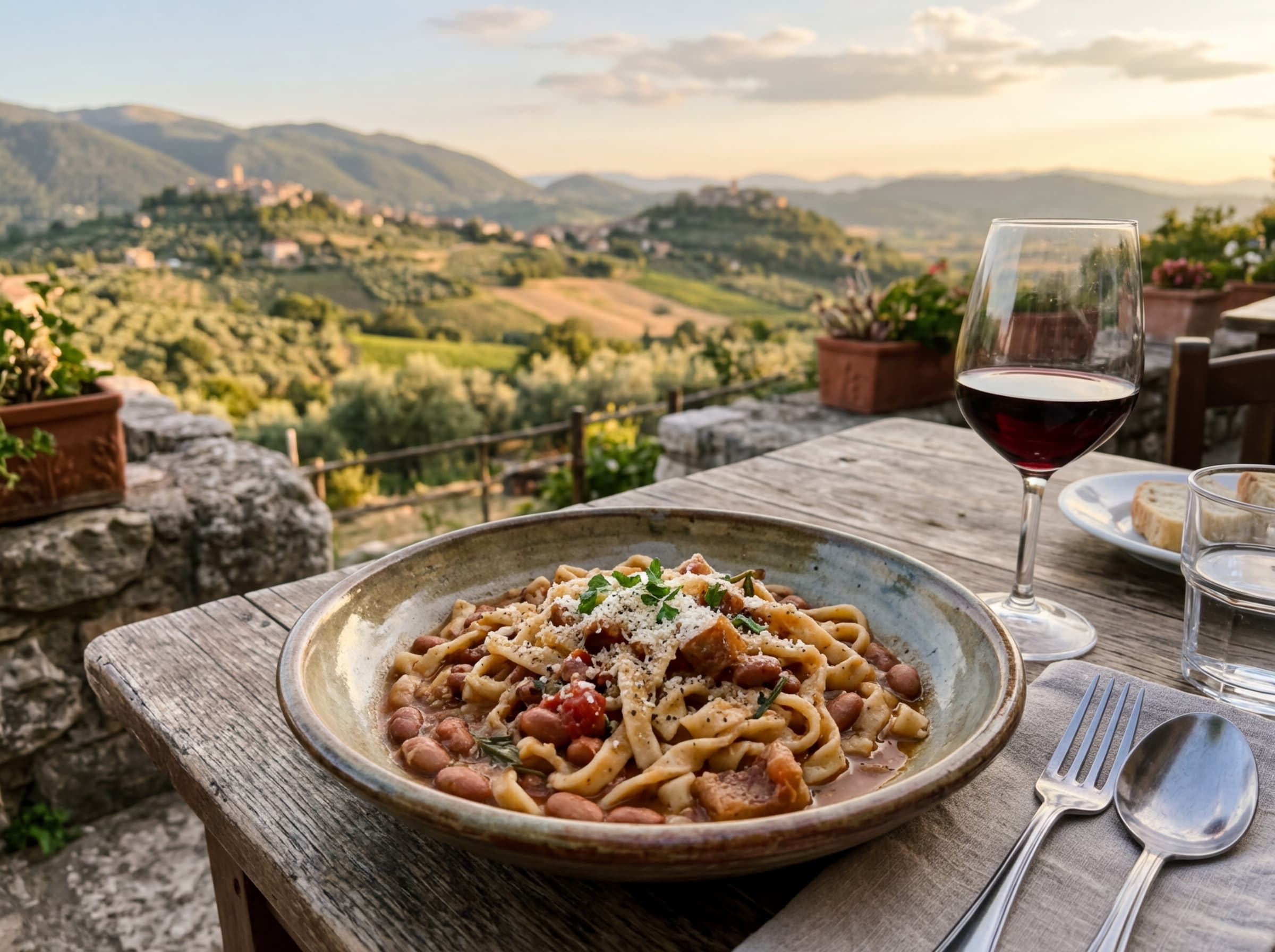 Sagne e Fagioli alla Ciociara