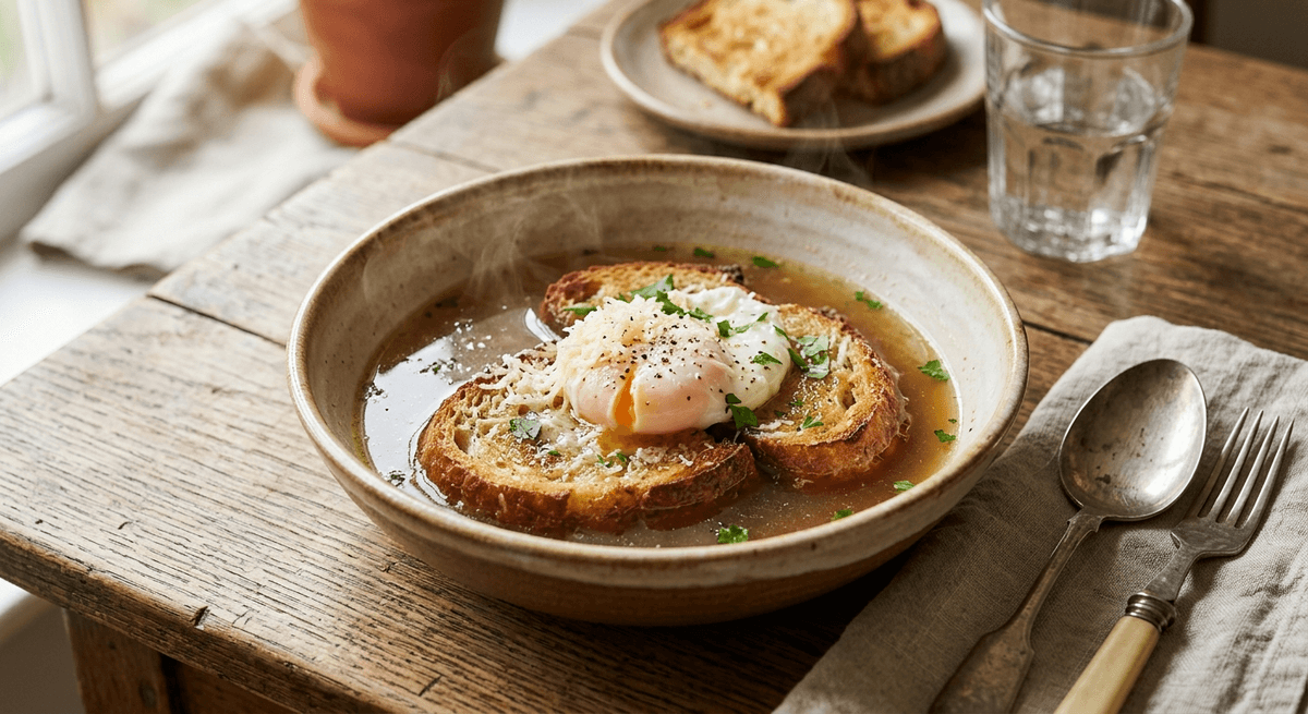 Zuppa alla pavese