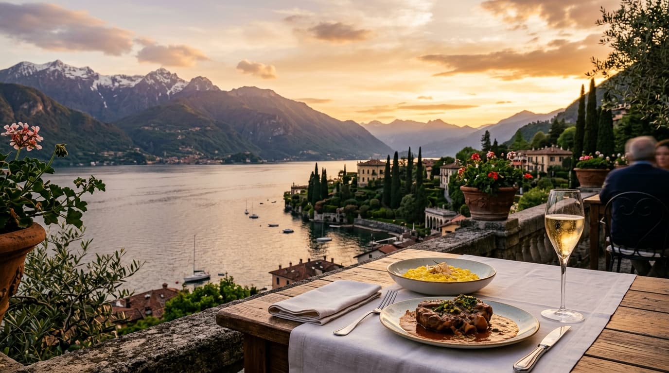 Risotto, laghi e cascine